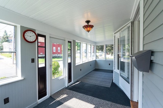 23 Shawmut Ave, Lowell, MA 01851 - view of unfurnished sunroom