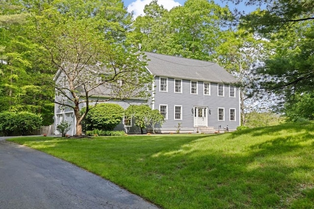 7 Paddock Way, Marshfield, MA 02050 - colonial inspired home featuring a front yard and entry steps
