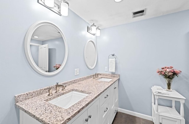 7 Paddock Way, Marshfield, MA 02050 - full bathroom featuring double vanity and baseboards
