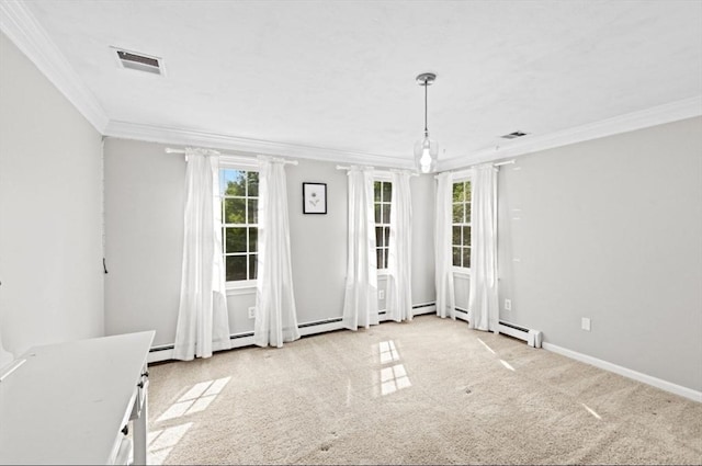 7 Paddock Way, Marshfield, MA 02050 - unfurnished room featuring crown molding, baseboards, and light carpet