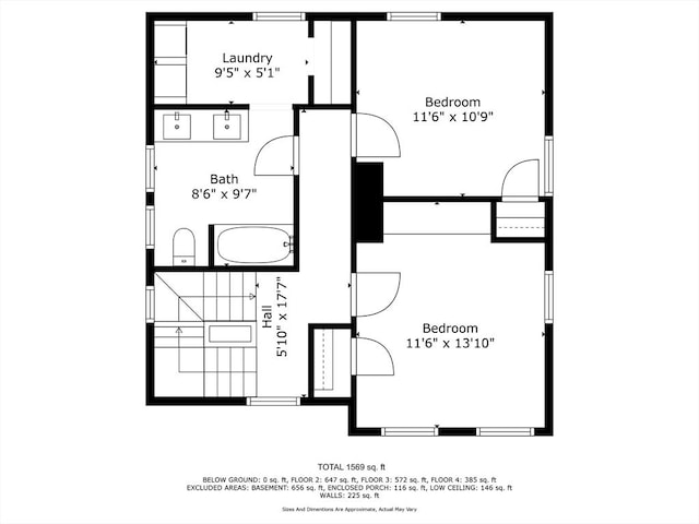 27 Round Hill St, Boston, MA 02130 - view of floor plan / room layout