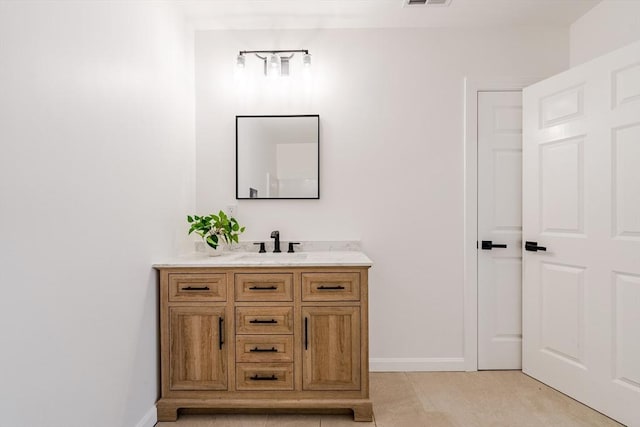 LOT4 Granite St, Worcester, MA 01604 - bathroom with vanity and baseboards