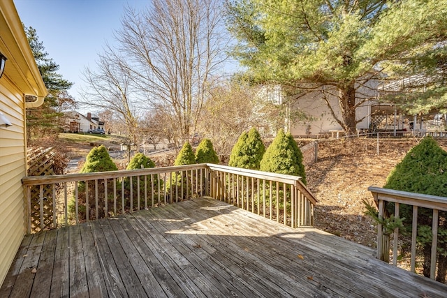 view of deck