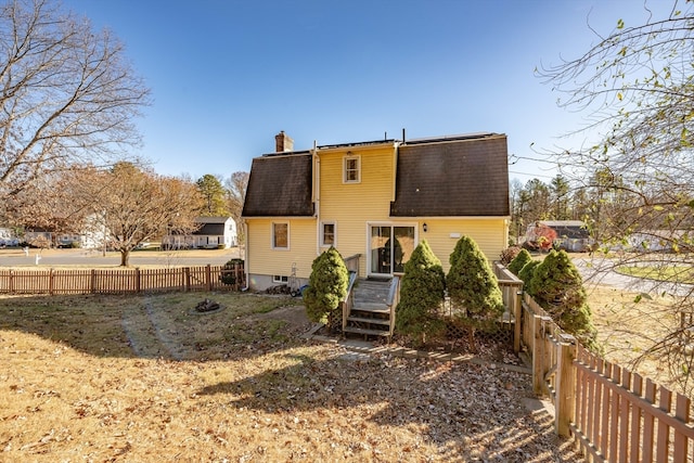 view of back of house