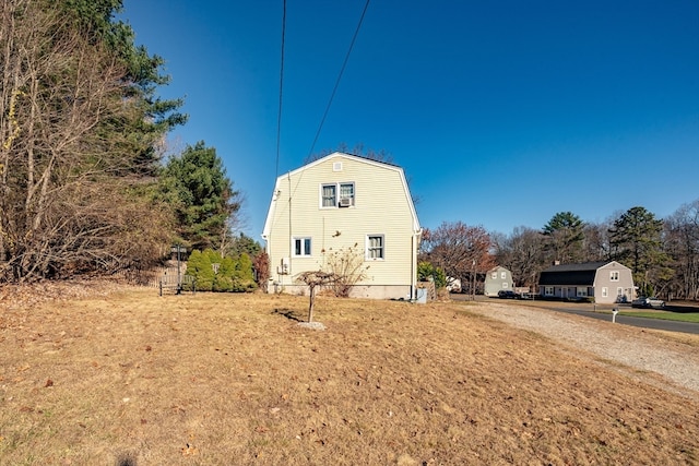 view of home's exterior