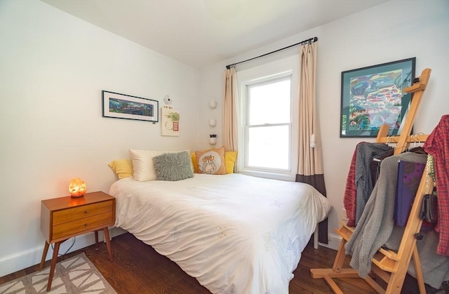 79 Henderson St, Needham, MA 02492 - bedroom featuring baseboards and wood finished floors
