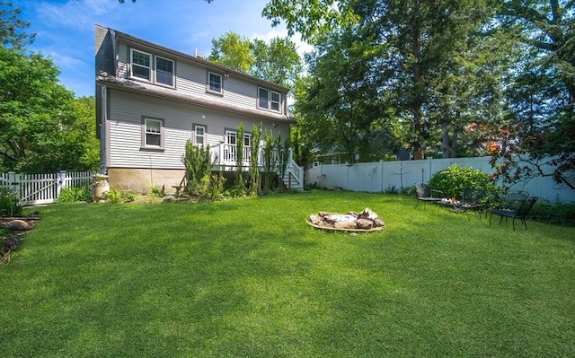 79 Henderson St, Needham, MA 02492 - rear view of property featuring a fenced backyard