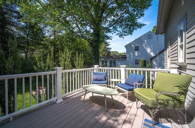 79 Henderson St, Needham, MA 02492 - view of wooden deck