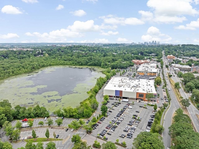 250 Hammond Pond Pkwy Unit 409S, Newton, MA 02467 - bird's eye view of a large body of water