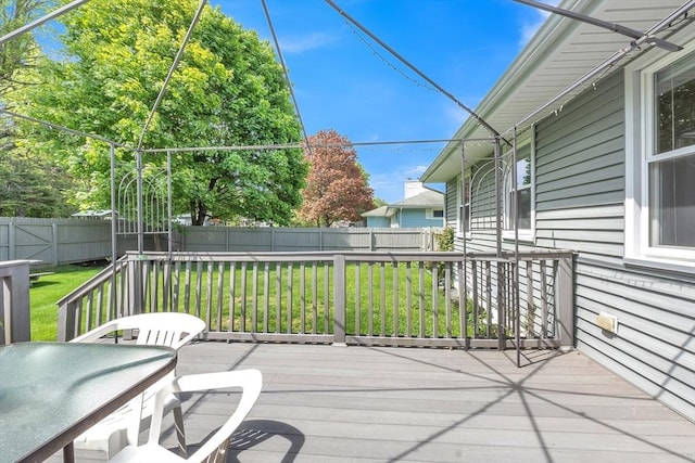 10 Briarcliff Ln, Paxton, MA 01612 - view of wooden deck