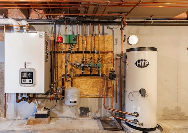 utilities featuring water heater