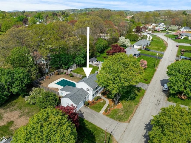drone / aerial view