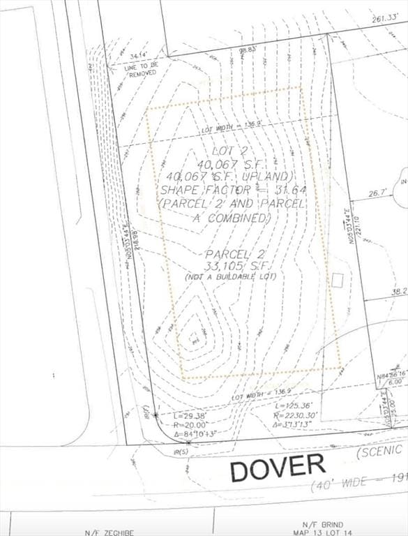 LOT2 Dover Rd, Westwood MA, 02090 land for sale