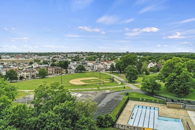 422 County St, Fall River, MA 02723 - bird's eye view of a pool