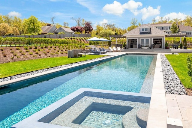 27 Gully Ln, Sandwich, MA 02537 - view of pool with a storage structure, an outdoor structure, and a patio area