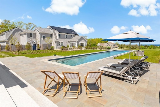 27 Gully Ln, Sandwich, MA 02537 - view of pool with a patio area and a residential view