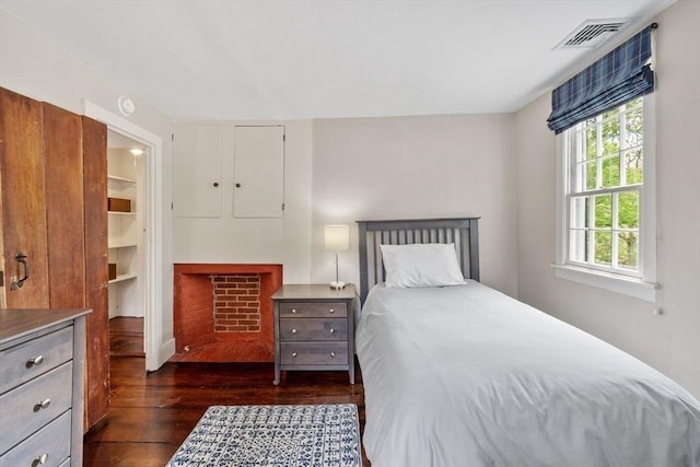 894 Great Pond Rd, North Andover, MA 01845 - bedroom with dark wood-style floors