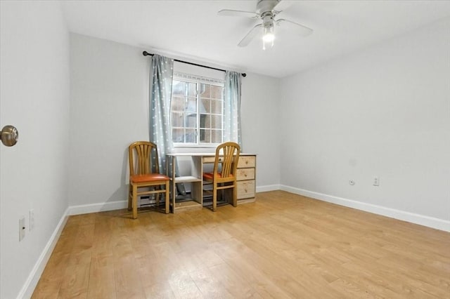 386 Great Rd Unit A3, Acton, MA 01720 - sitting room featuring light wood-style floors and ceiling fan