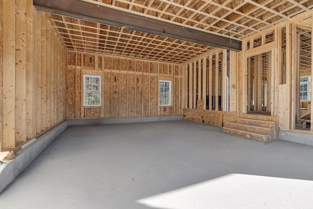 miscellaneous room featuring concrete floors