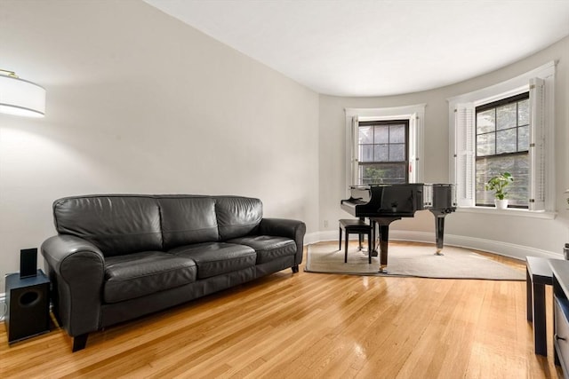 149 Winthrop Rd Unit 5, Brookline, MA 02445 - living room with light wood-style floors and baseboards