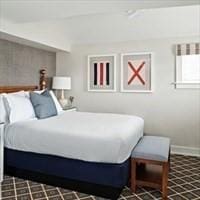 bedroom with baseboards
