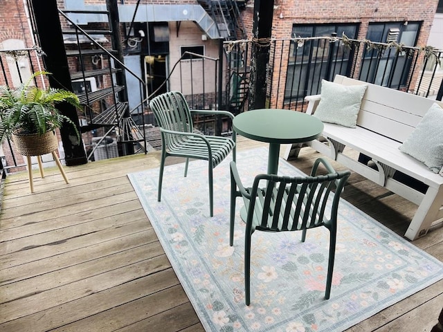 view of deck