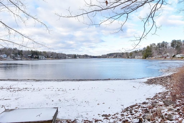 property view of water