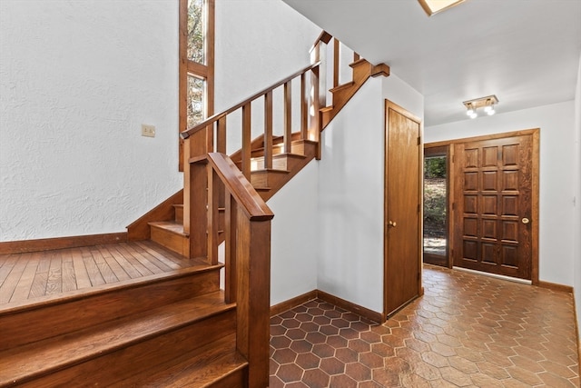 entryway with a wealth of natural light