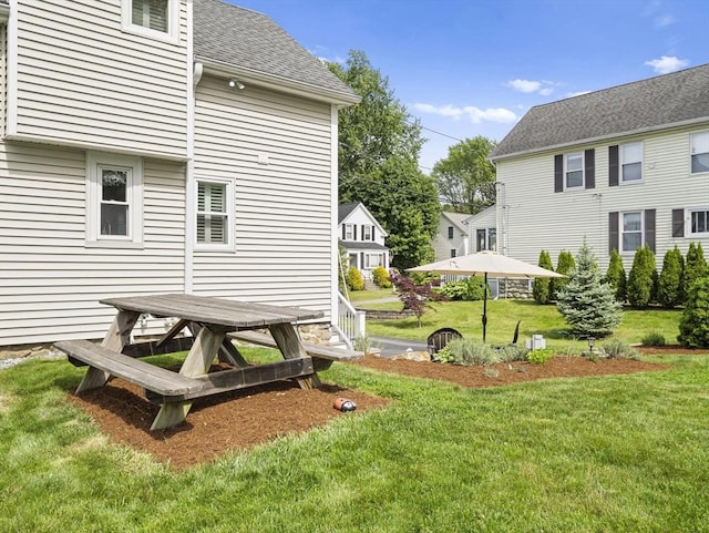 5 Adams St, Littleton, MA 01460 - view of green lawn
