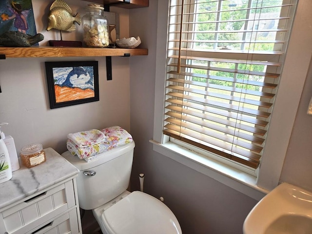 230 Gosnold St Unit 1A, Barnstable, MA 02601 - half bathroom featuring toilet and a sink