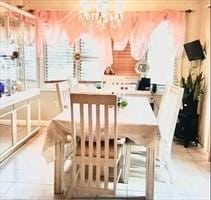 view of dining room
