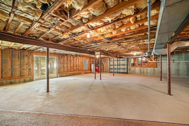 27 Fuller Pond Rd Unit 27, Middleton, MA 01949 - below grade area with water heater and electric panel