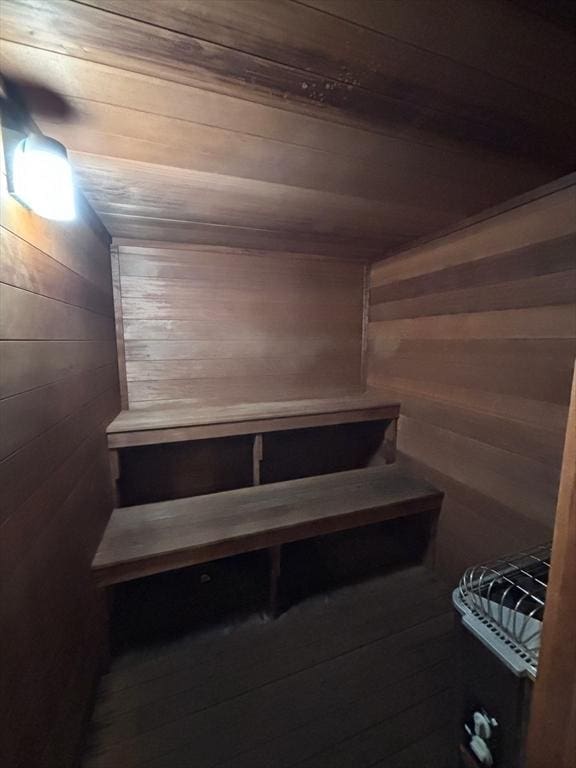 27 Fuller Pond Rd Unit 27, Middleton, MA 01949 - sauna with wood ceiling and wood walls