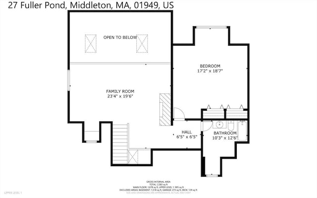 27 Fuller Pond Rd Unit 27, Middleton, MA 01949 - room layout