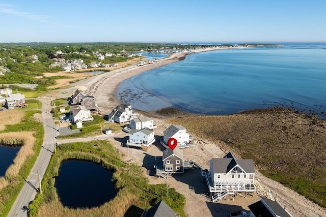 63 Seaside Rd, Scituate, MA 02066 - aerial view of a large body of water