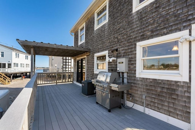 63 Seaside Rd, Scituate, MA 02066 - deck featuring grilling area