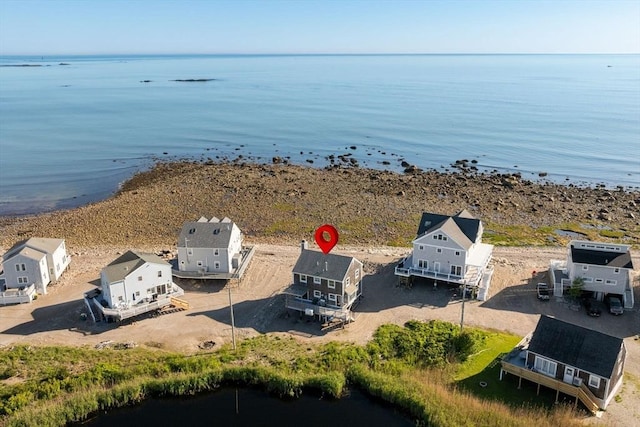 63 Seaside Rd, Scituate, MA 02066 - aerial view of a large body of water