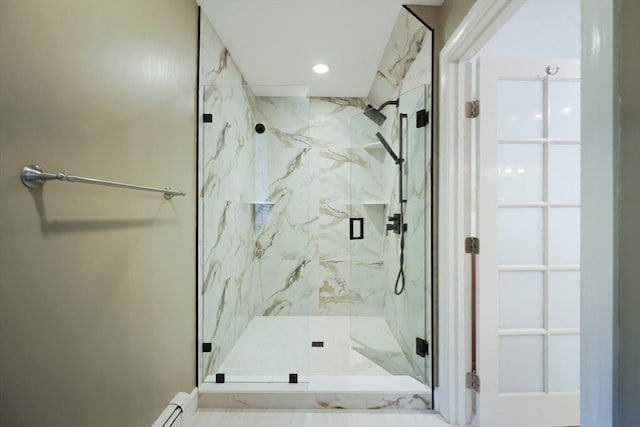 8 Mercer Ln, Franklin, MA 02038 - bathroom featuring a marble finish shower