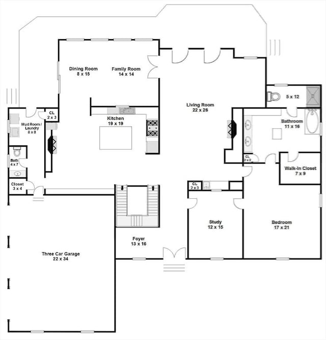 8 Mercer Ln, Franklin, MA 02038 - home floor plan