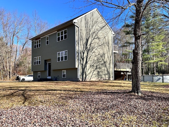 view of side of home