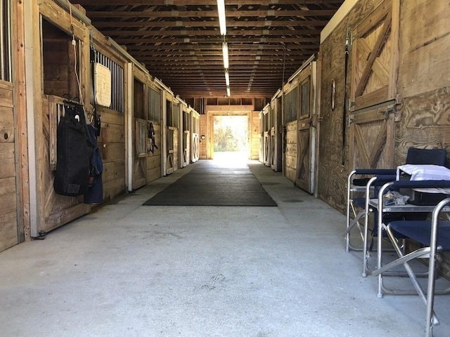 view of stable