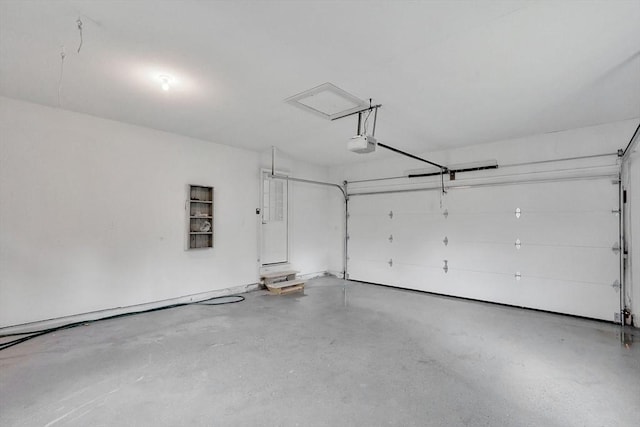 831 Morgan Rd, West Springfield, MA 01089 - garage featuring a garage door opener