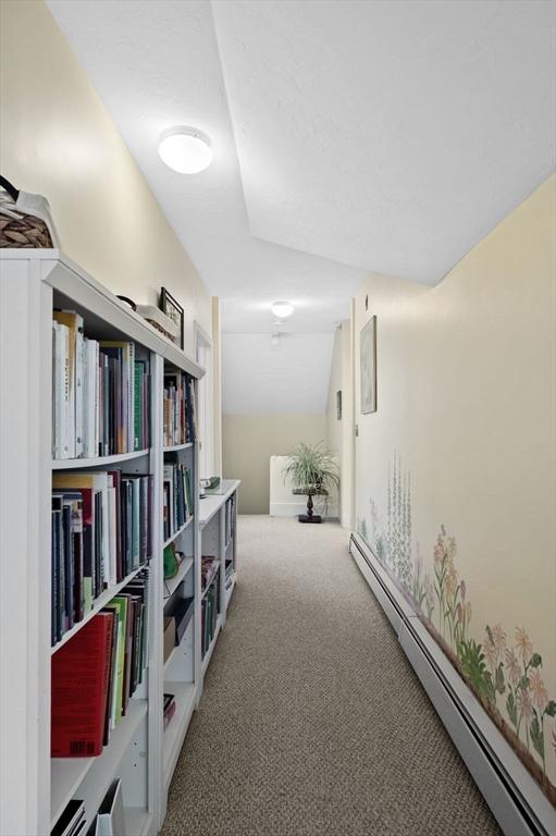 48 Northey St Unit 48, Salem, MA 01970 - hallway with a baseboard radiator and carpet floors