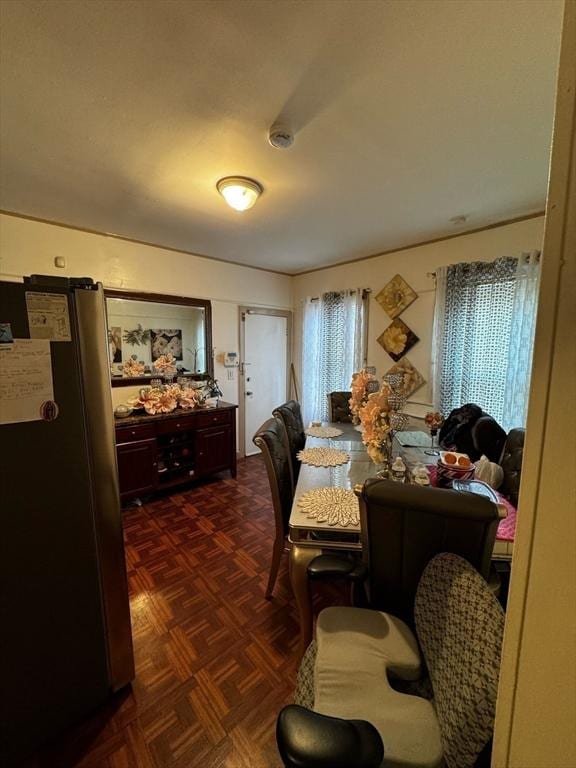 view of dining room
