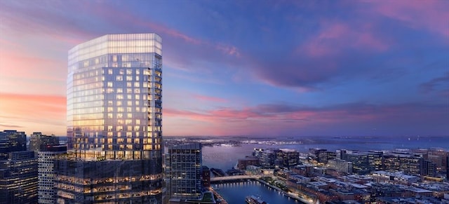 682 Atlantic Ave Unit 37G, Boston, MA 02111 - city view featuring a large body of water