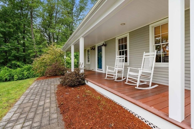 1857 Great Pond Rd, North Andover, MA 01845 - view of porch