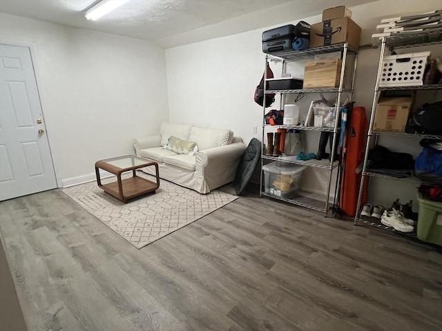 239 Prospect St Unit 241-3, Cambridge, MA 02139 - living area with wood finished floors