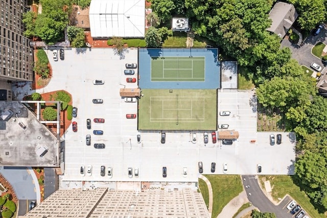 drone / aerial view