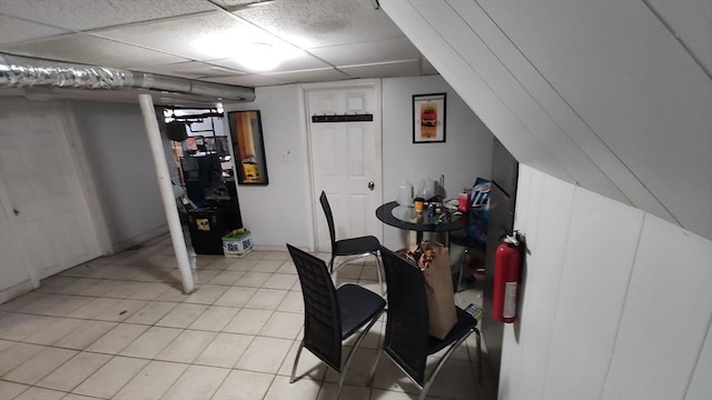 view of dining room
