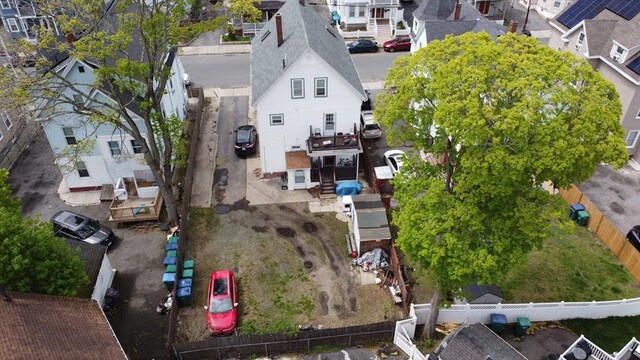 birds eye view of property featuring a residential view